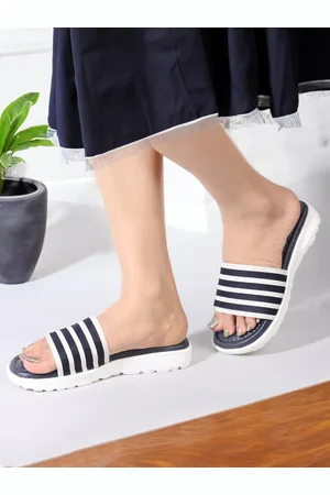 Carlton London Women Striped Sliders