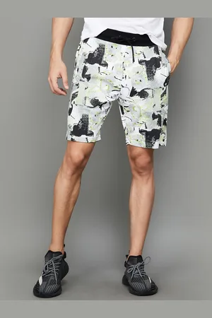 Kappa Men Abstract Printed Pure Cotton Shorts