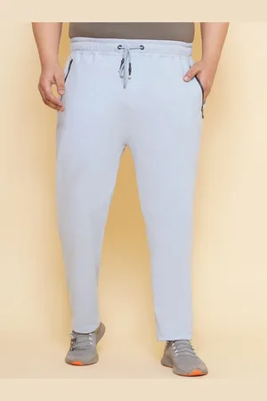 John Pride Men Plus Size Pure Cotton Track Pants