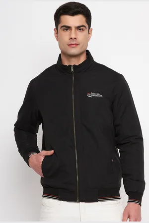 Duke Long Sleeves Mock Collar Bomber Jacket