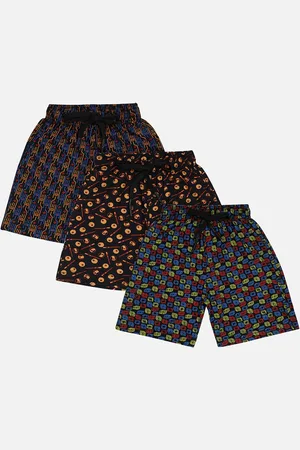 DYCA Boys Pack of 3 Printed Multicolor Shorts
