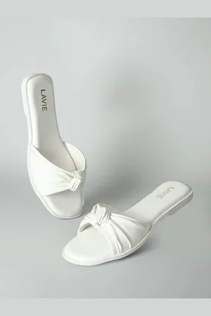 LAVIE Textured Open Toe Flats