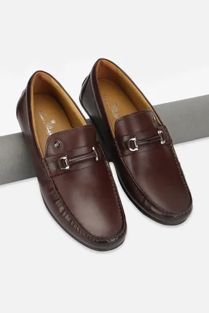 Louis Philippe Men Leather Formal Loafers