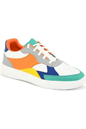 John Karsun Men Colourblocked Lightweight Sneakers