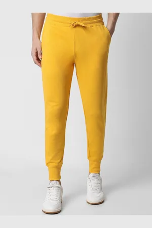 Peter England Kids Joggers, Yellow Jogger Pants for Boys at