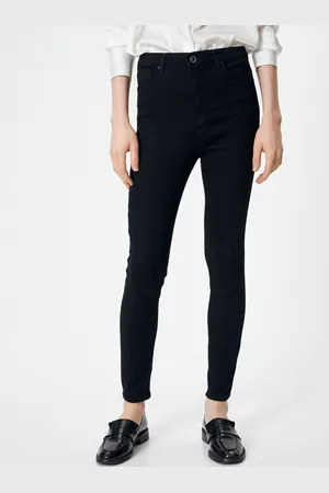 Koton Women Skinny Fit High-Rise Jeans