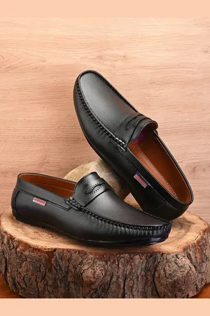 Provogue Men Textured Formal Loafers