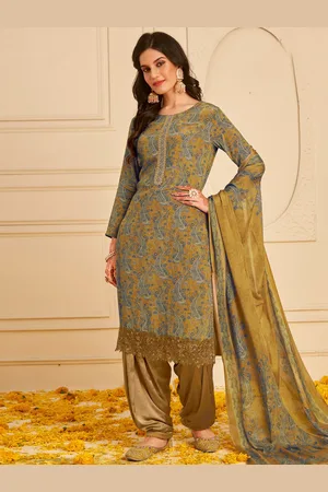 Stylee Lifestyle Paisley Printed Unstitched Dress Material