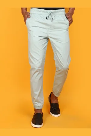 V-Mart Men Mid-Rise Cotton Joggers