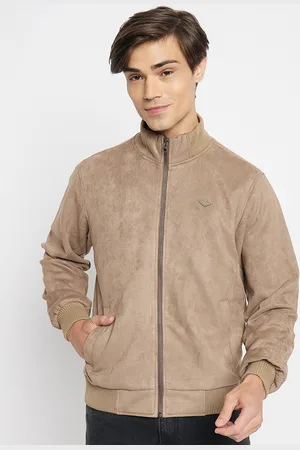 Duke Mock Collar Long Sleeves Zip Detail Bomber Jacket