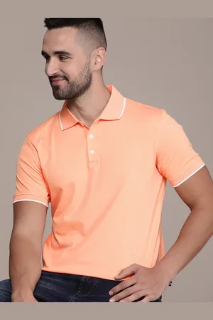 Nautica Solid Polo Collar Pure Cotton T-shirt