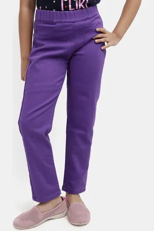 V-Mart Girls Cotton Jeggings