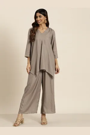 HERE&NOW Women Self Design Co-Ords