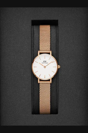 Daniel Wellington Petite Limited RG Women Dial White 24mm Analogue Watch - DW00100418