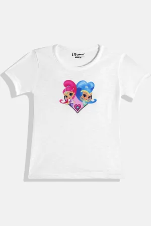 Eteenz Girls Premium Cotton Graphic Printed T-shirt