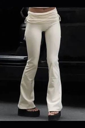 LULU & SKY Women Loose Fit Chinos Trousers