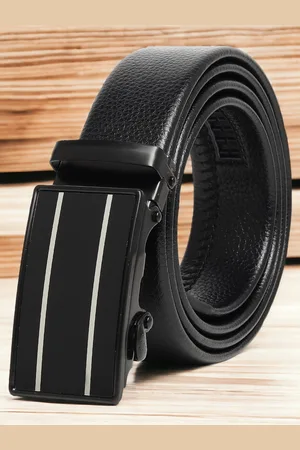 Mast & Harbour Men Textured Formal Belt