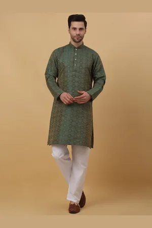Kraft Floral Regular Kurta with Pyjama