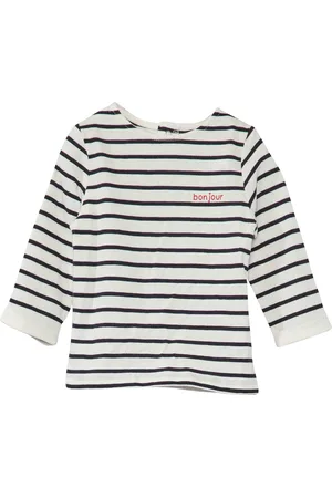 KIABI Boys Striped Cotton T-shirt