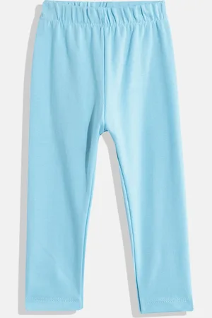 Eteenz Infant Girls Mid-Rise Premium Cotton Leggings
