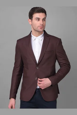 Canary London Single Breasted Slim-Fit Formal Blazer