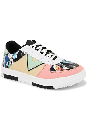 John Karsun Men Colorblocked Antibacterial Sneakers