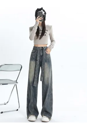 LULU & SKY Women Straight Fit High-Rise Light Fade Jeans