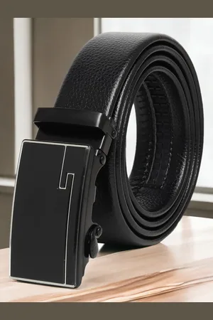 Mast & Harbour Men Textured Formal Belt