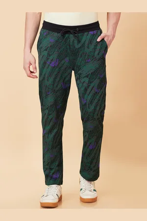 Being Human Men Abstract Printed Regular Fit Track Pants