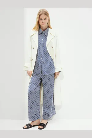 H&M Women Pull-On Satin Trousers