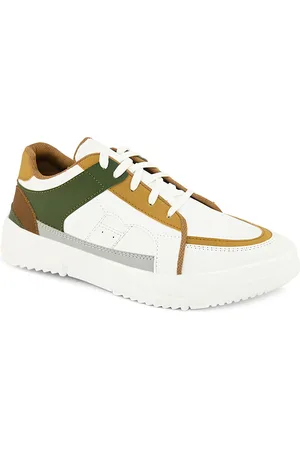 John Karsun Men Colorblocked Lightweight Lace-Up Sneakers