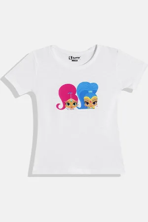 Eteenz Girls Premium Cotton Polly Pocket Printed T-shirt