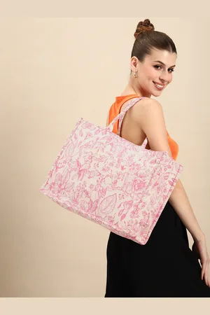 DressBerry Floral Printed Oversized Shopper Tote Bag