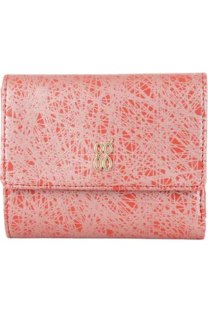 Baggit Women Abstract Printed Three Fold Wallet