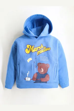 Cherry Crumble Kids Graphic Printed Hooded Pullover Sweatshirt