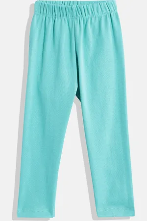 Eteenz Infant Girls Premium Cotton Mid-Rise Leggings