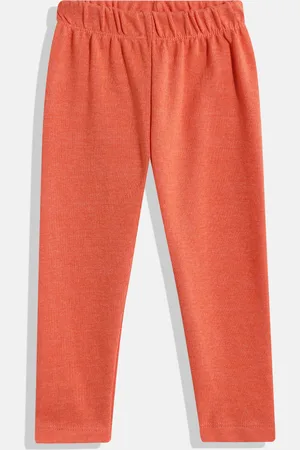 Eteenz Infant Girls Mid-Rise Premium Cotton Leggings