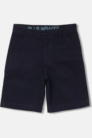 Blue Giraffe Boys Regular Fit Pure Cotton Shorts