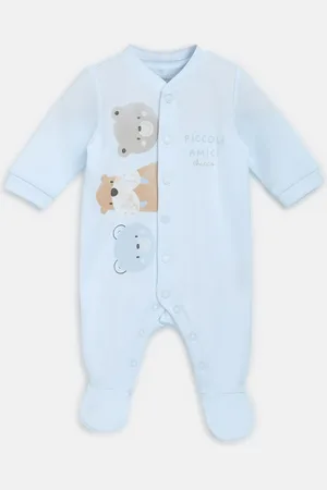 chicco Boys Printed Cotton Sleepsuit