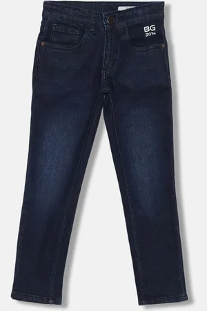 Blue Giraffe Boys Slim Fit Light Fade Stretchable Jeans