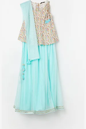 Lifestyle Girls Printed Ready to Wear Lehenga & Blouse With Dupatta