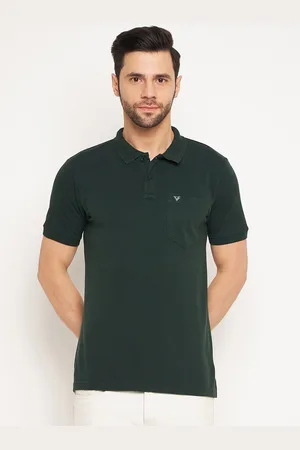 NEVA Men Polo Collar Pockets Cotton T-shirt