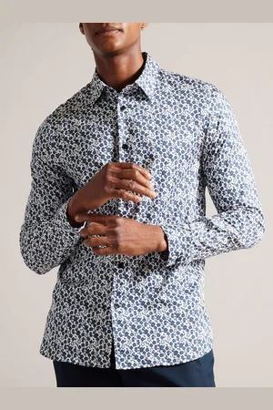 Ted Baker Slim Fit Floral Printed Shirt