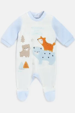 chicco Boys Printed Sleepsuit