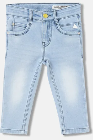 Blue Giraffe Boys Straight Fit Stretchable Jeans