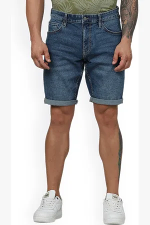 Celio Men Slim Fit Denim Shorts