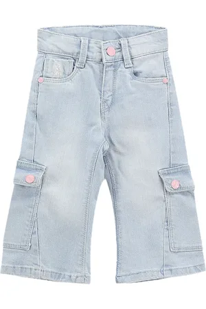 Ralph Lauren Girls Classic Heavy Fade Stretchable Jeans