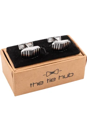 The Tie Hub Men Rectangle Cufflink