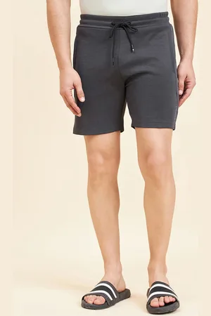 Sweet Dreams Men Charcoal Mid-Rise Shorts