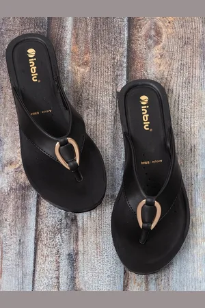 Inblu Women Open Toe Flats with Buckles